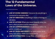 What are the laws of the universe