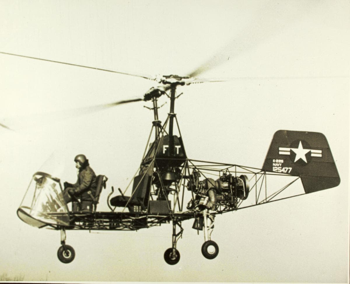 What was the first helicopter used for law enforcement