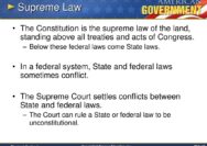 Does supersede federal law do excetuve agreemnets