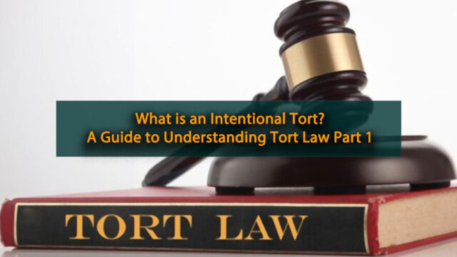 What is the rule of law for intentional tort restatementm