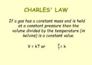 Law charles constant ppt powerpoint presentation held if