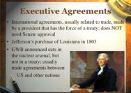 Executive agreements chief hail ppt powerpoint presentation presidential powers slideserve