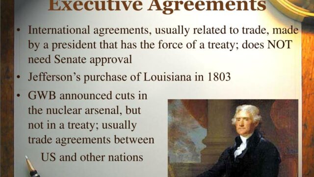 Executive agreements chief hail ppt powerpoint presentation presidential powers slideserve