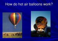 How do hot air balloons work charles law