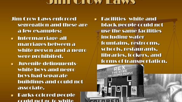 Are jim crow laws a stable