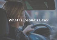 Why is it important to follow joshua's law