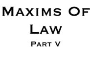 A selection of maxims of law free pdf download