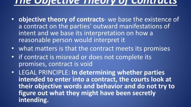 What is k theory in contract law