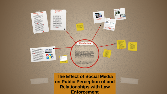 How does social media affect public perception rule of law